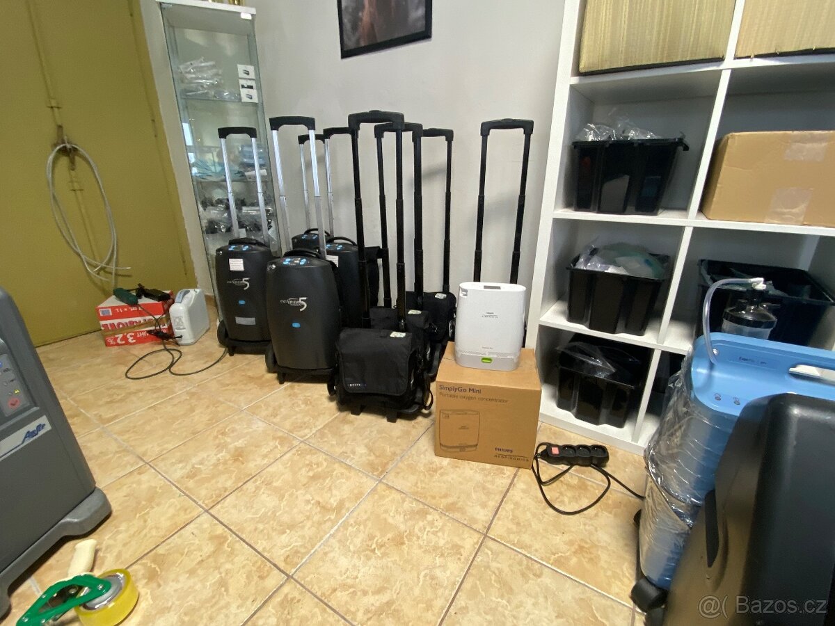 Kyslíkový koncentrátor Philips SimplyGo Mini - rozbaleno - 12