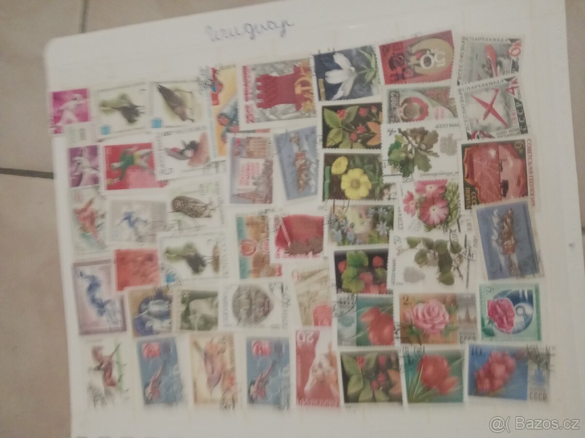 Poštovní známky 8 - 12