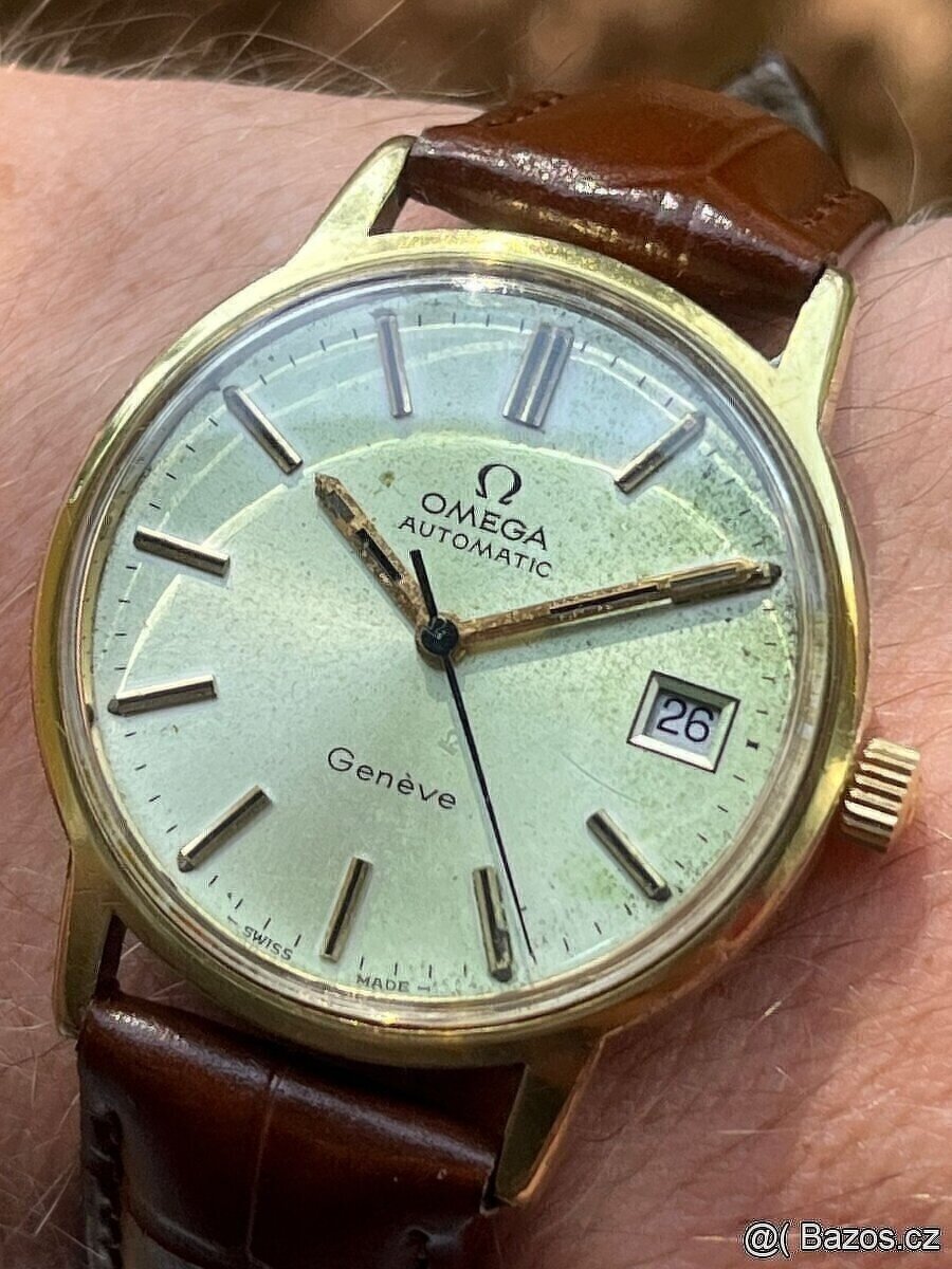 LUXUSNÍ hodinky OMEGA GENEVA AUTOMAT_ SWISS 👍👍👍 - 12
