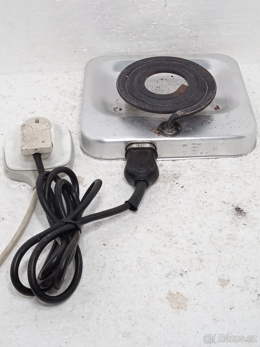 600W el. plotýnkový retro vařič Typ 106 - 12