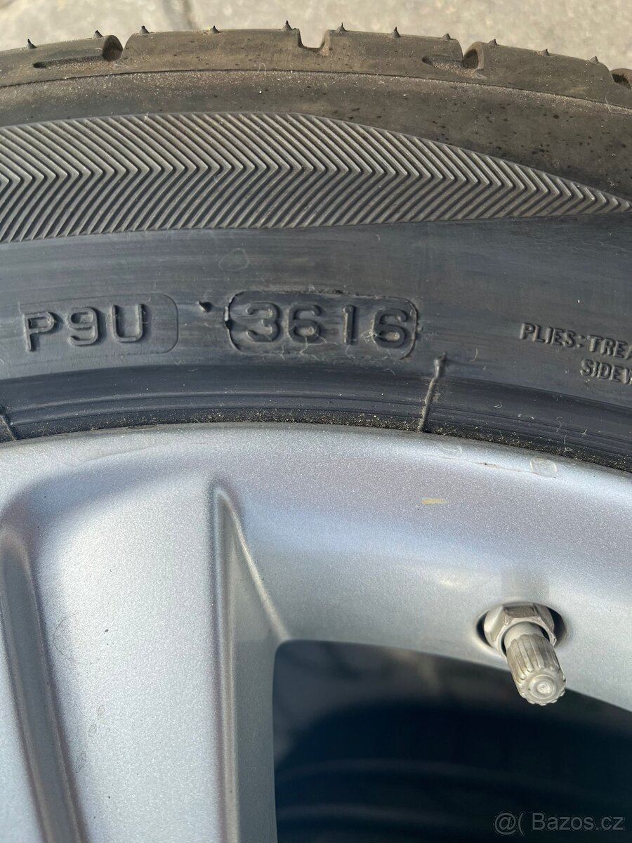 MERCEDES S, W 222, kola 19" LETNÍ - 12