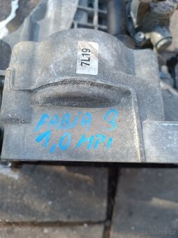 Skoda Fabia 3 - motor CHY- 1,0 MPI - 55KW, - 12