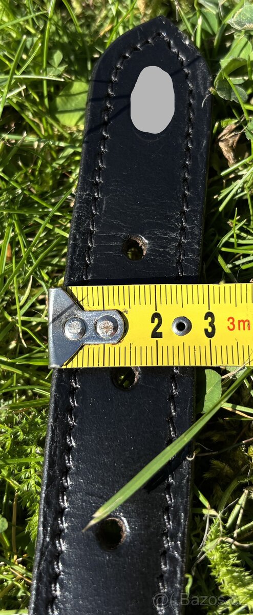 Kožený psí obojek bez připojení na vodítko, náhrdelník MIX - 12