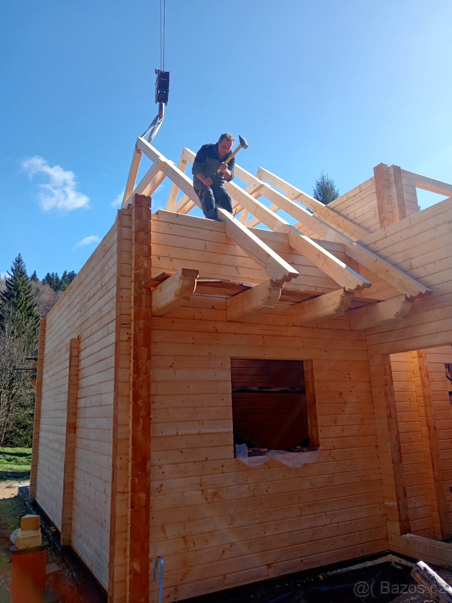 Dřevěnice z lepených hranolů - 12