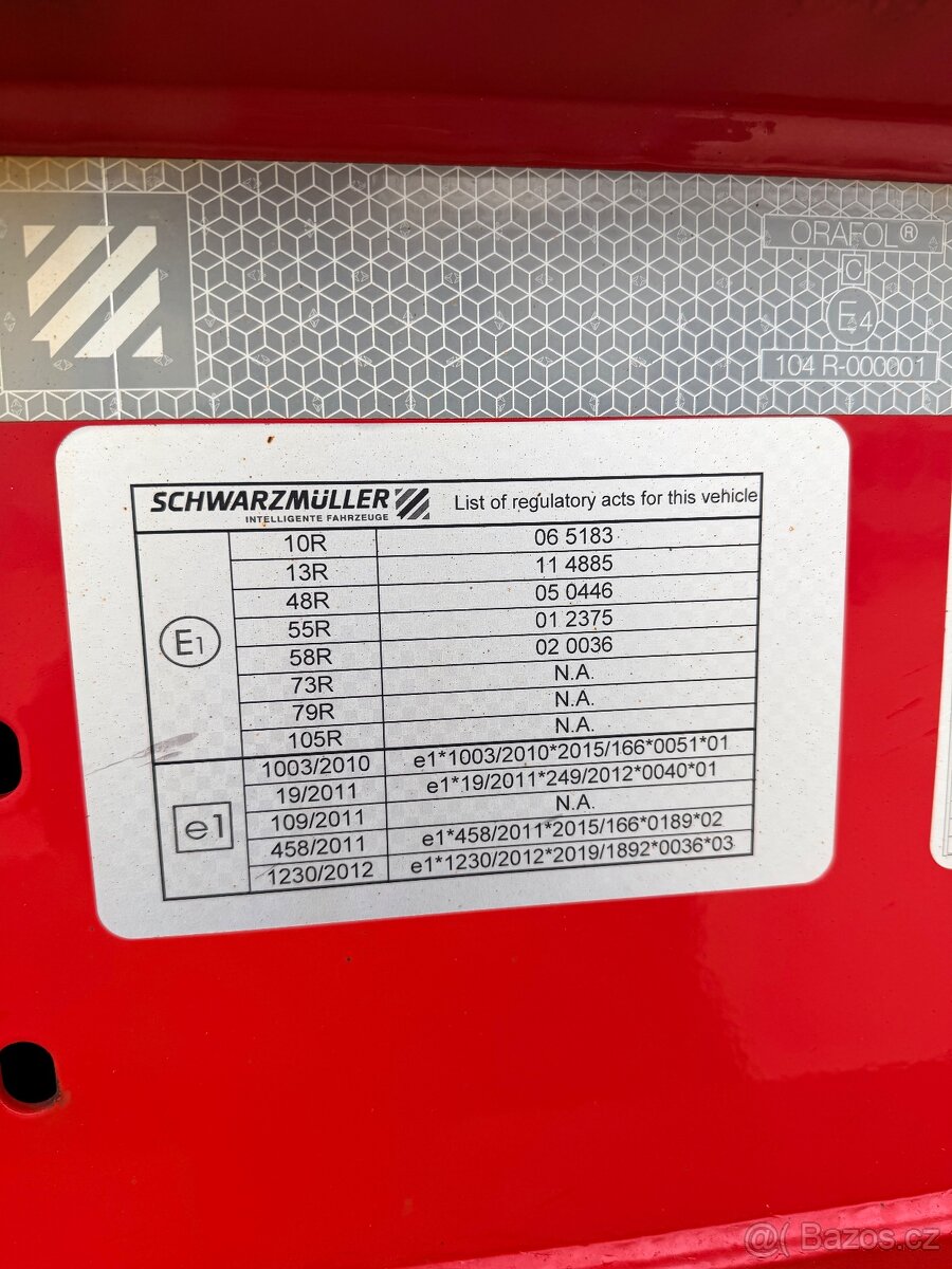 Man TGX 18.460 4x4 2017 + sklápací naves Schwarzmuller K - 12