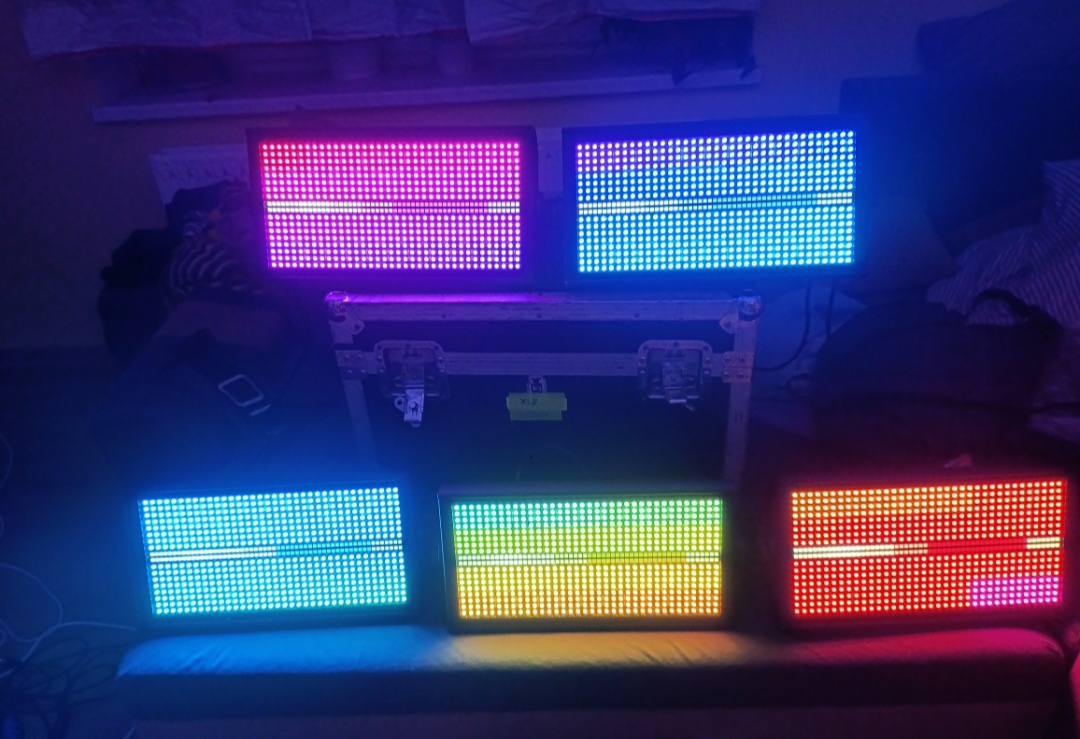 Atomic LED Strobe Panel + Case - 12