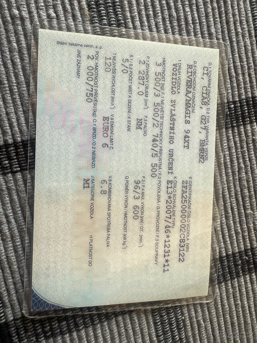 CI MAGIS 94XT - Fiat Ducato 2,3 Multijet2 130 - 28600Km - 12