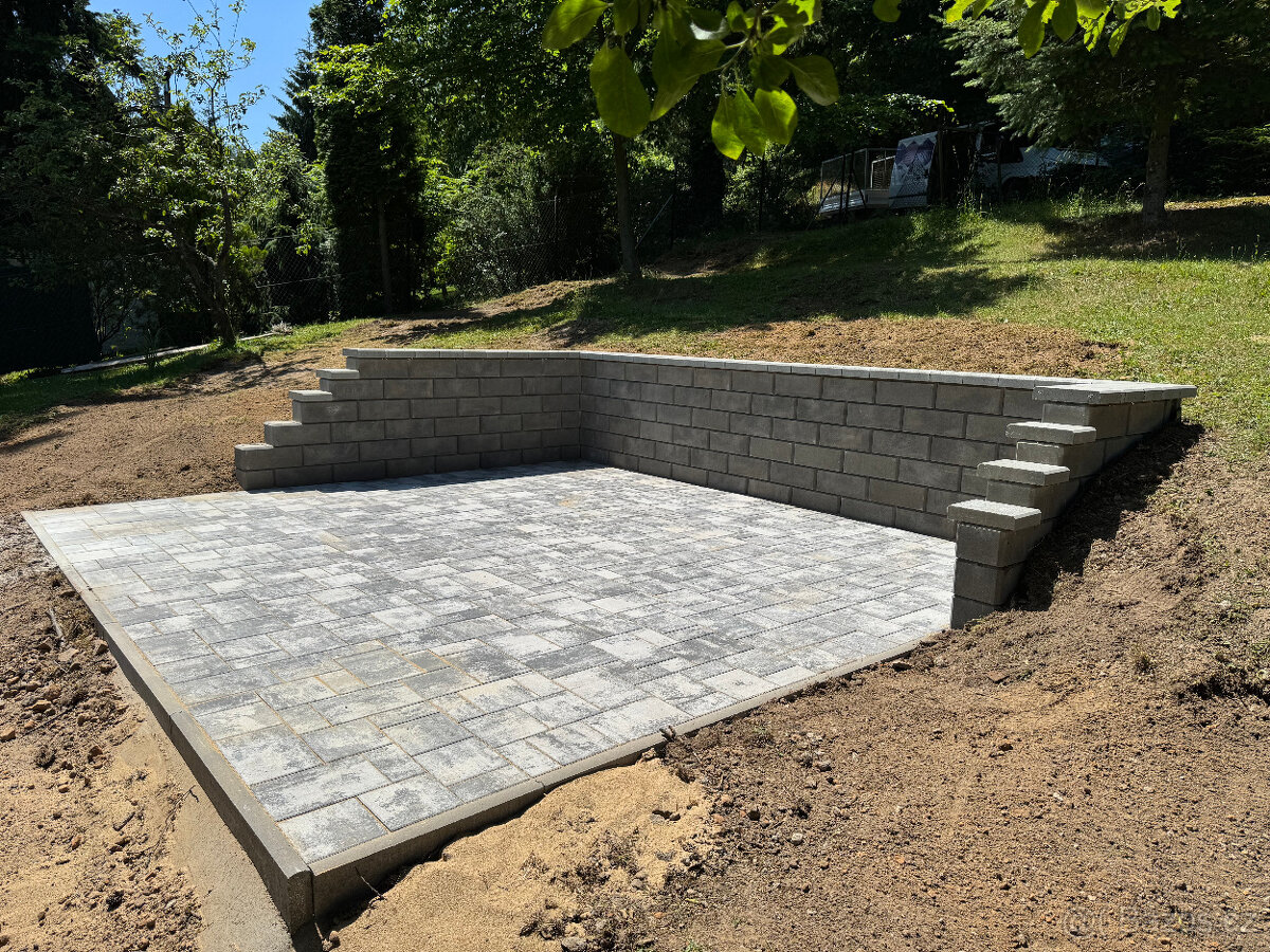 Výkopové práce, realizace zahrad - 12