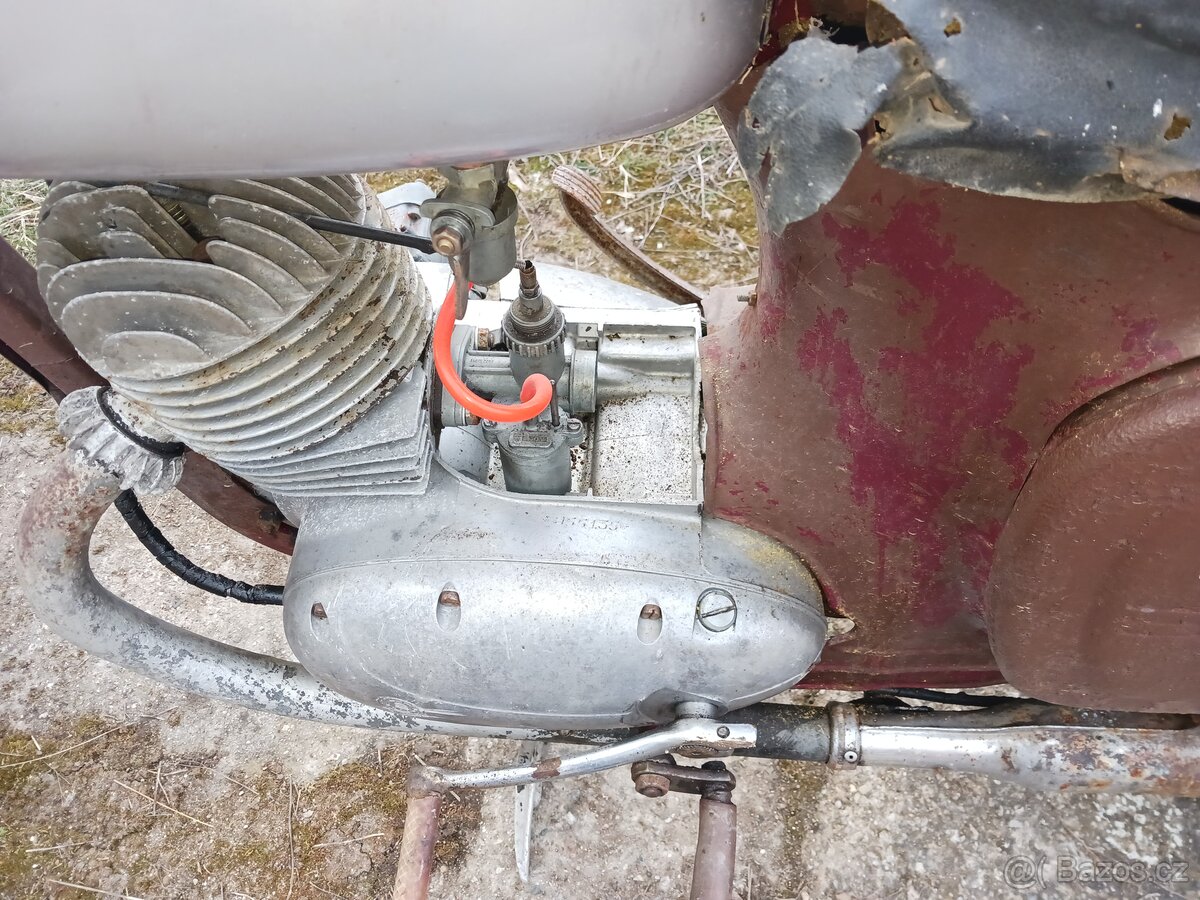 Jawa, čz 125,175 - 12