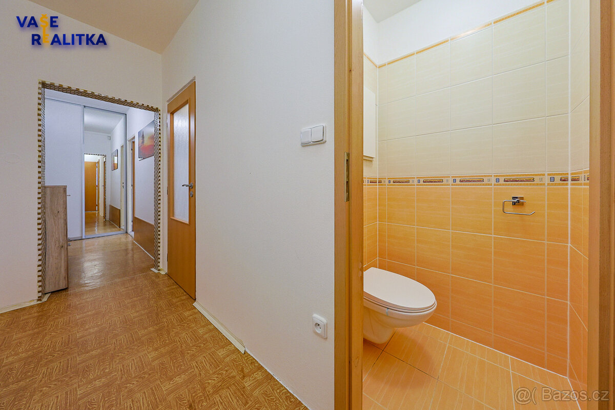 Pronájem, byt 3+1, Olomouc, ul. Za Vodojemem - 12