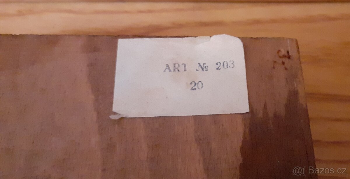 retro dřevěná krabička na cigarety - 12