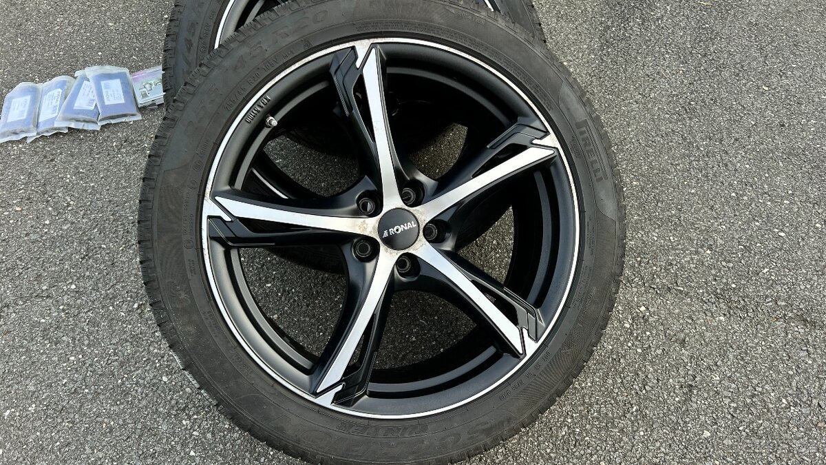 Sada zim. kol Ronal 8,5x20 5/112 ET40 včetně příslušenství - 12