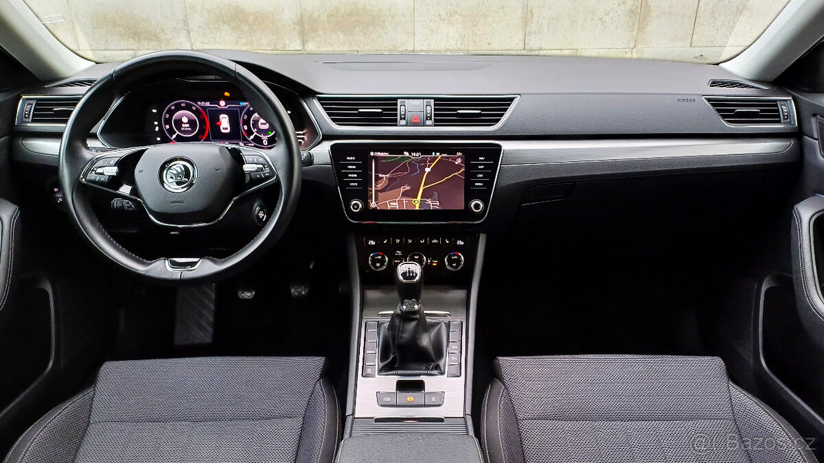 Superb combi 2.0TDI 110kW-TZ-nízké KM-1.maj-koupČR-NEHAV-DPH - 12