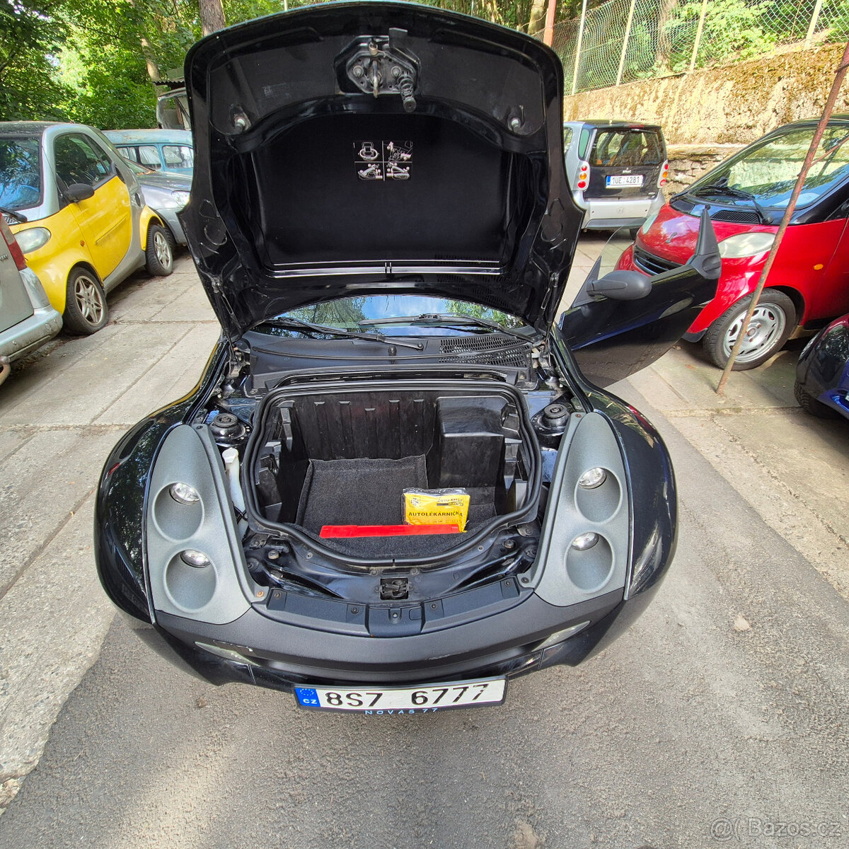 smart roadster 2003 černý - 12