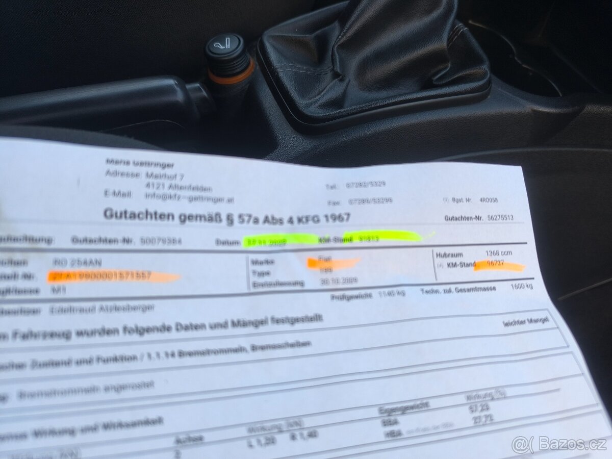 Fiat Punto, 1,4,SERVISKA,100TKM,1MAJ65LET - 12