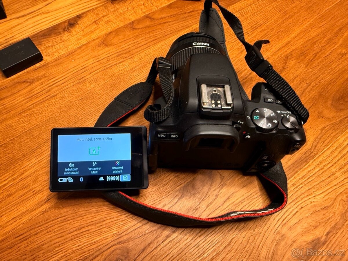 Canon EOS 250D+ blesk + stativ + brašna - 12