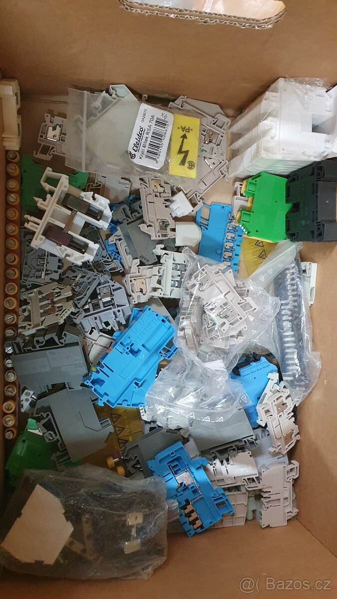 Mix svorek na DIN lištu do rozvaděču - 12