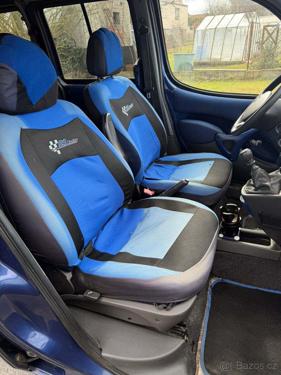 Fiat Doblo 1.6i 76kW, Klima, Tažné, Nová STK - 12