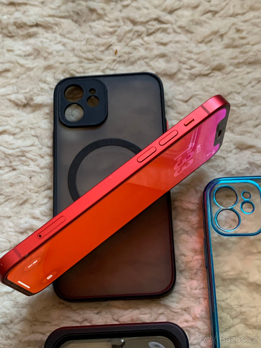 Apple Iphone 12 - 256GB - Red - KRÁSNÝ TELEFON - 12