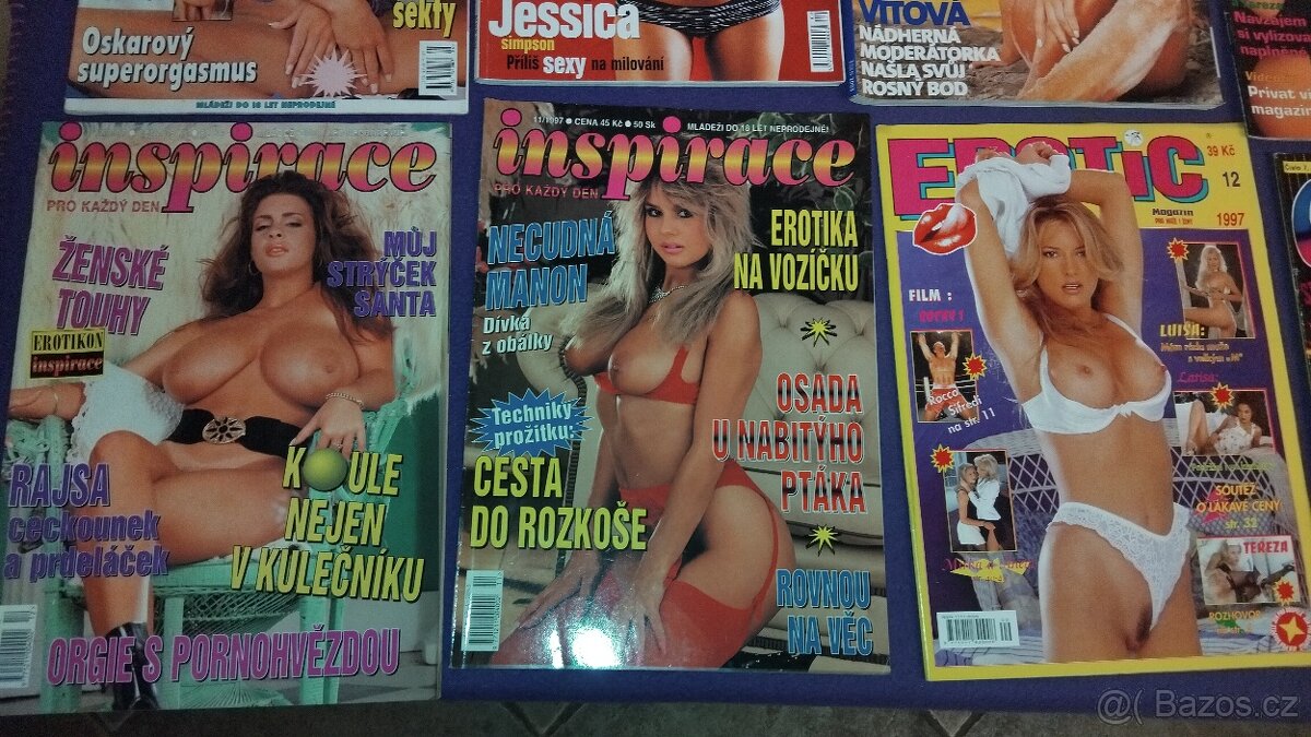 Lechtivé erotické časopisy. - 12