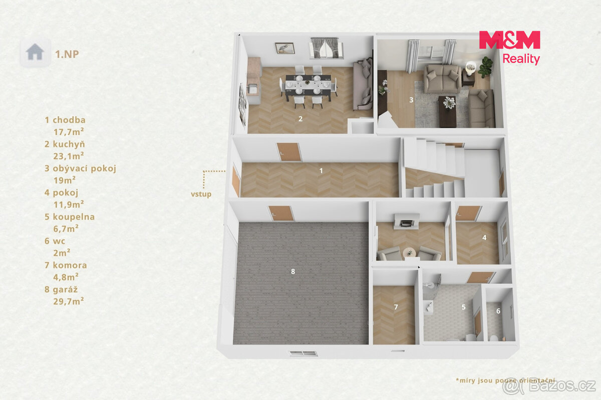 Prodej chalupy, 249 m², Jindřichovice - 12