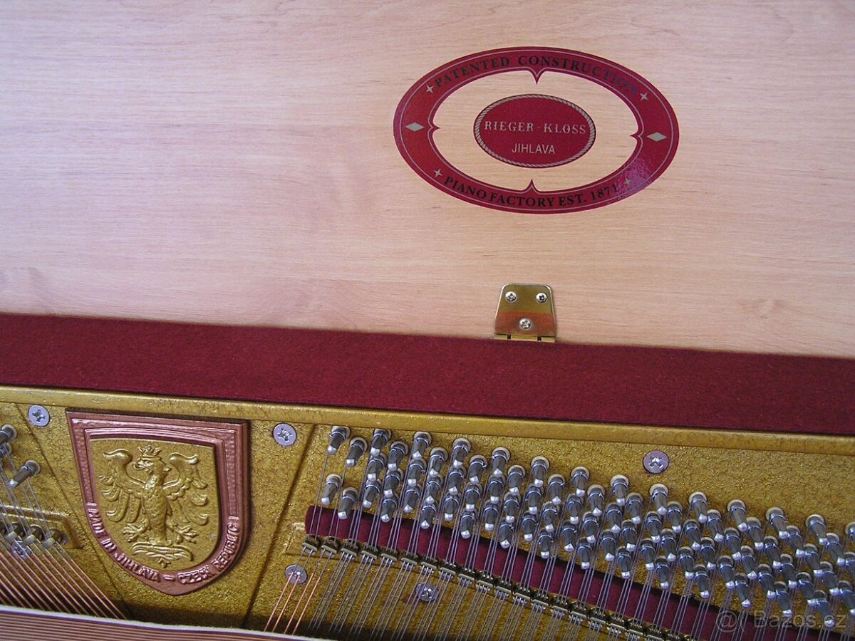 Prodám pianino Rieger Kloss mod.115 - 12