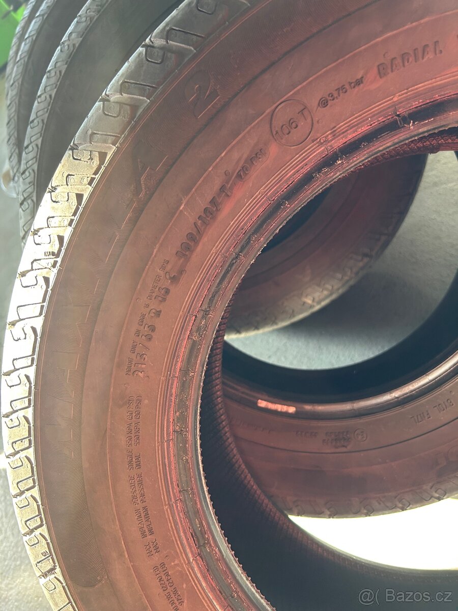 Alu kola VW 16” 5x120 6,5j16 et51 + pneu - 12