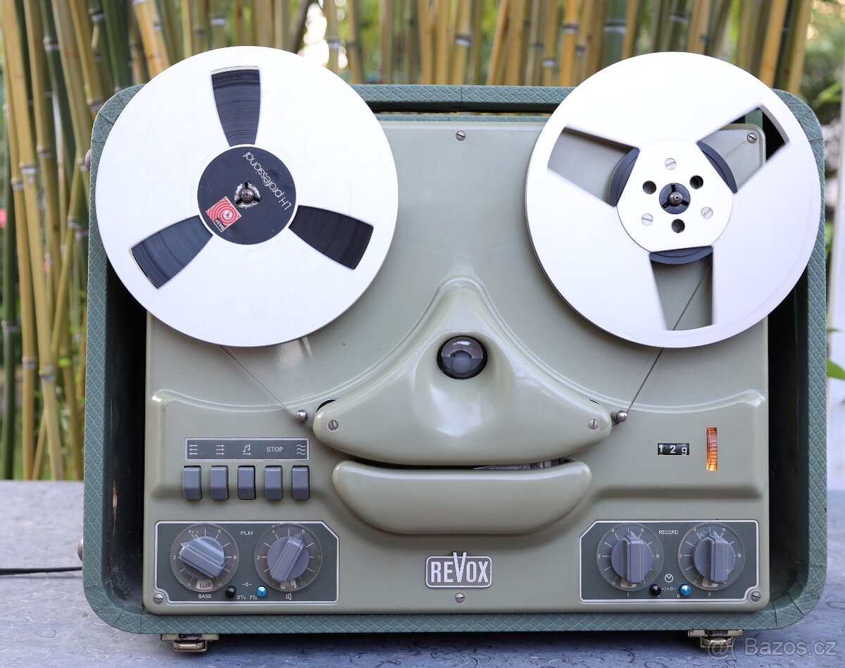 Revox - D36 - 2Track kotoučový magnetofon - 12