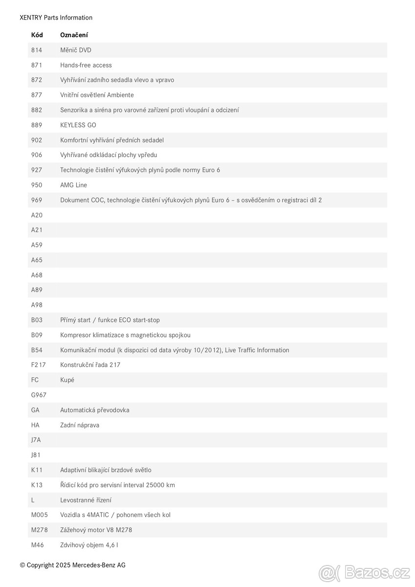 Prodám Mercedes-Benz S-coupe AMG / odp.DPH - 12