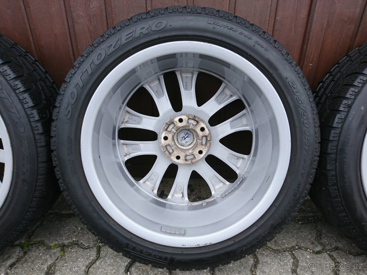 Renault Megane 3,4 17" Originální 205/50/17 zimní alu Kola - 12