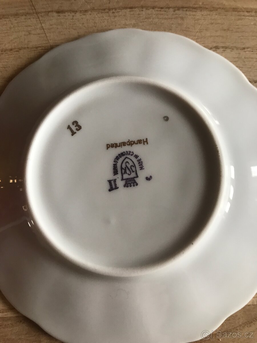 Cibulak original naprstek, česky porcelán - 12