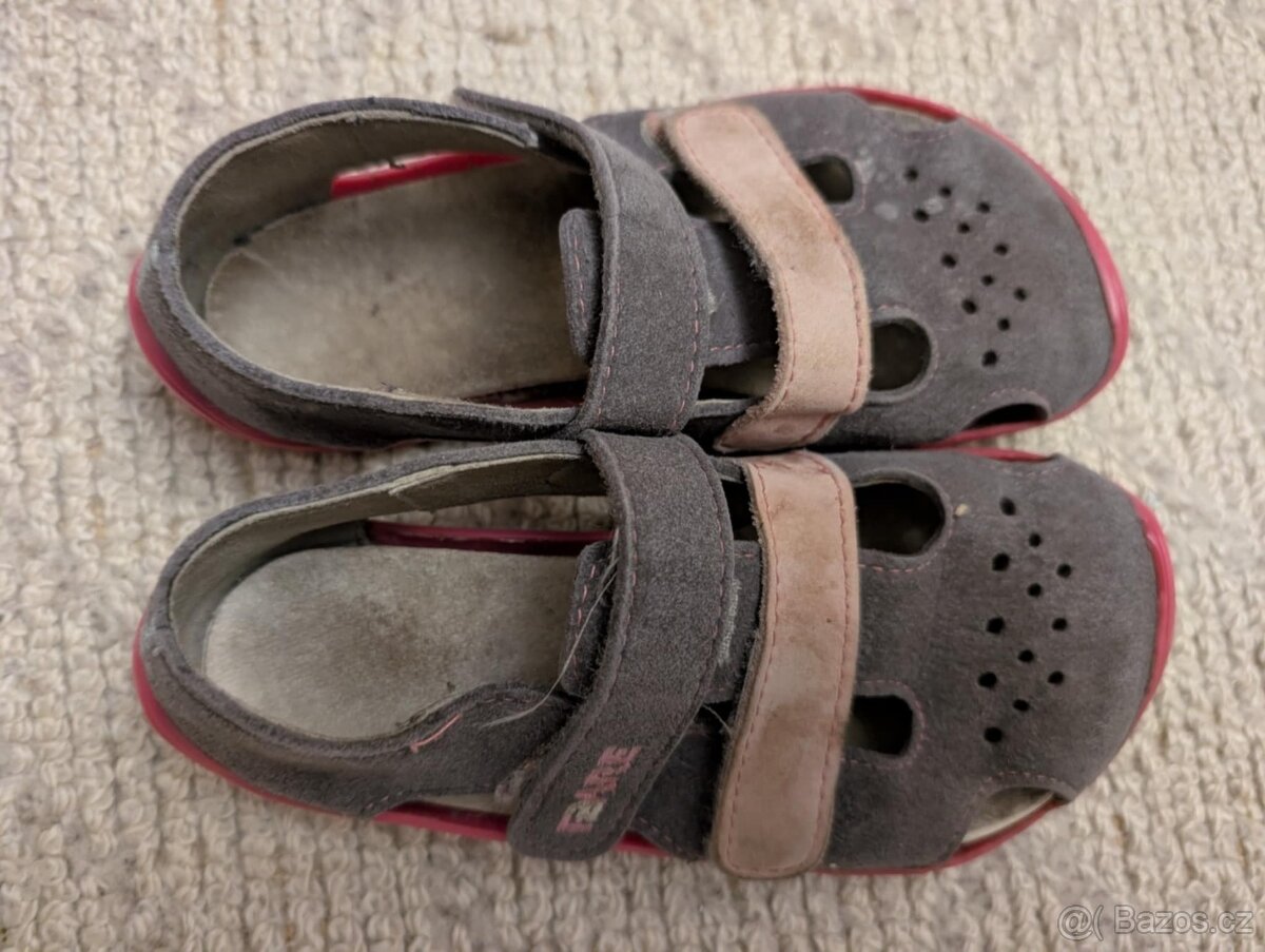 Dětské kožené bare foot boty značky FARE, vel. 29 - 12