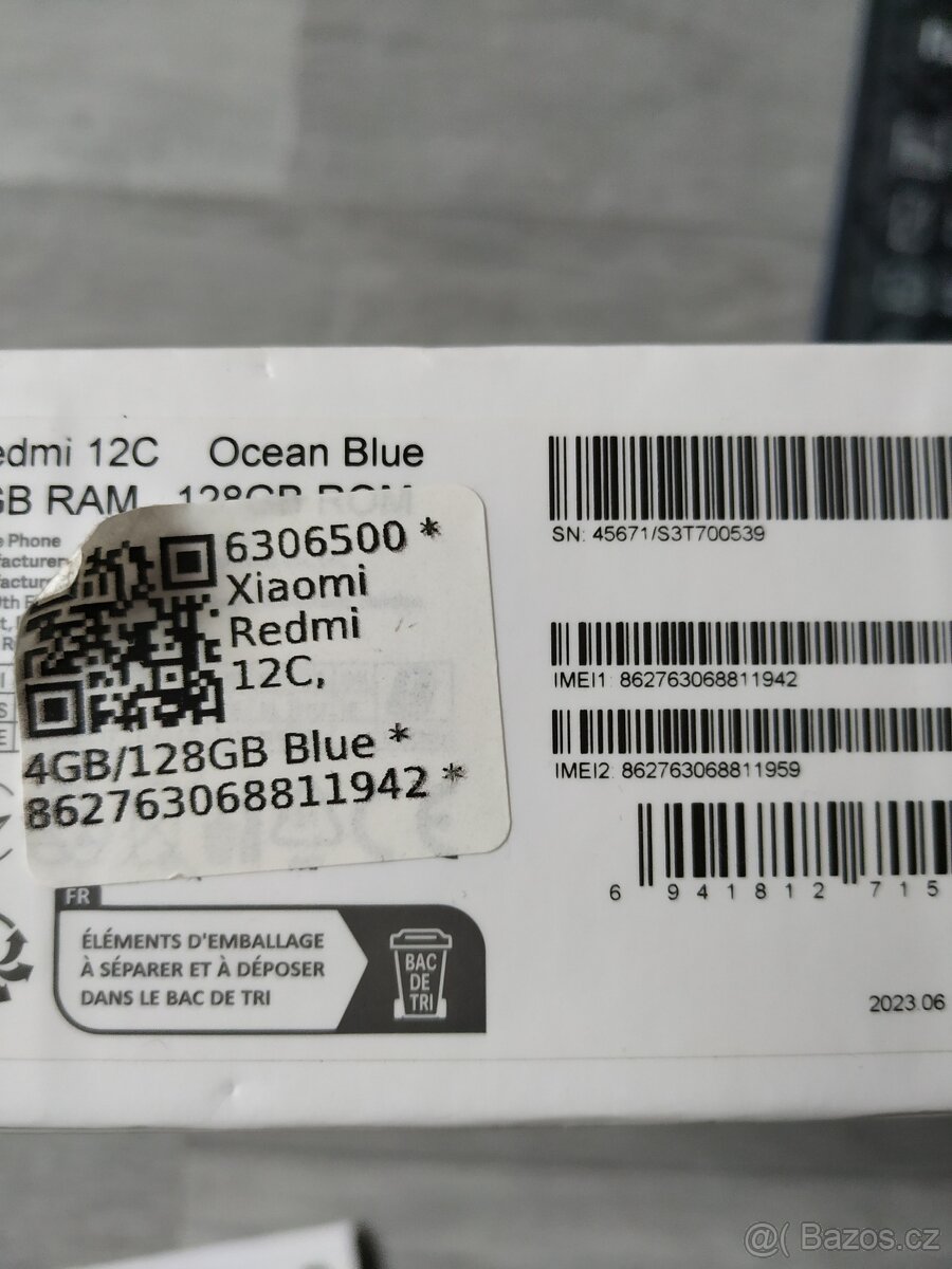 Redmi 12C, Ocean Blue, 4GB/128GB, Android 14 - 12