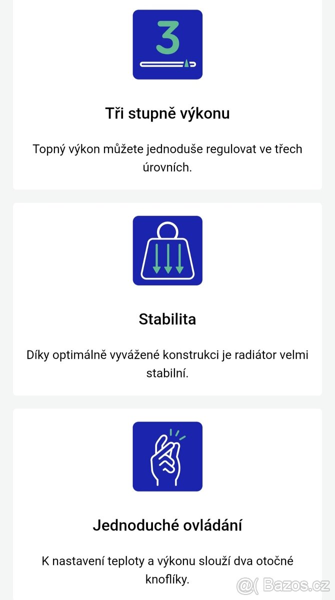 Olejový radiátor/přímotop/topení - 12