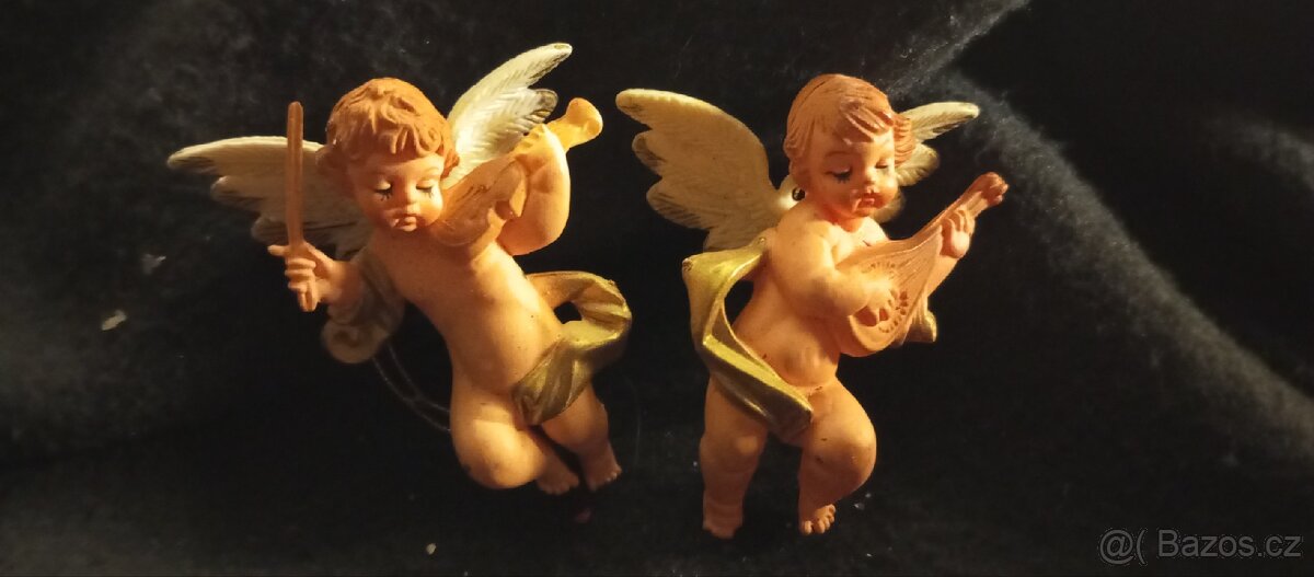 Mix starých vánočních ozdob. - 12