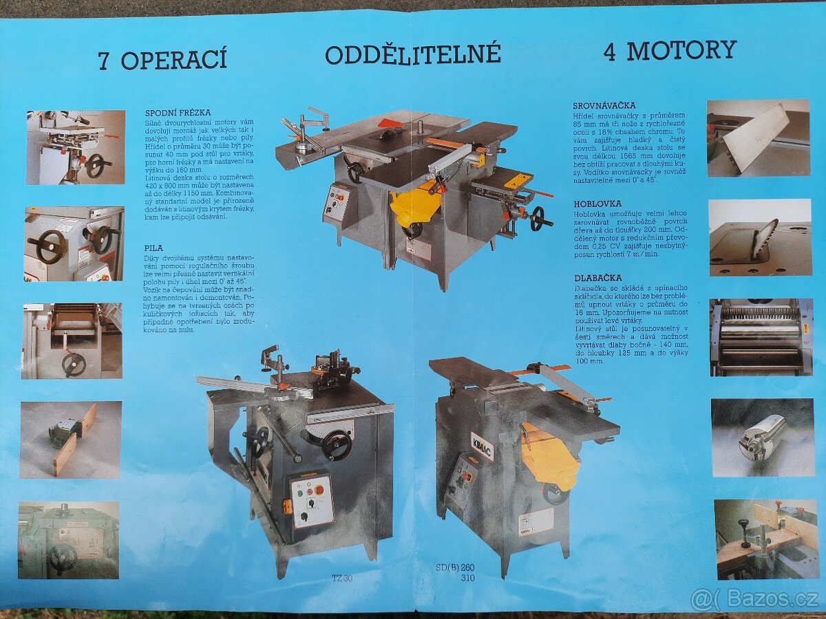 Kombinovaný stroj KIMAC K310 - 12