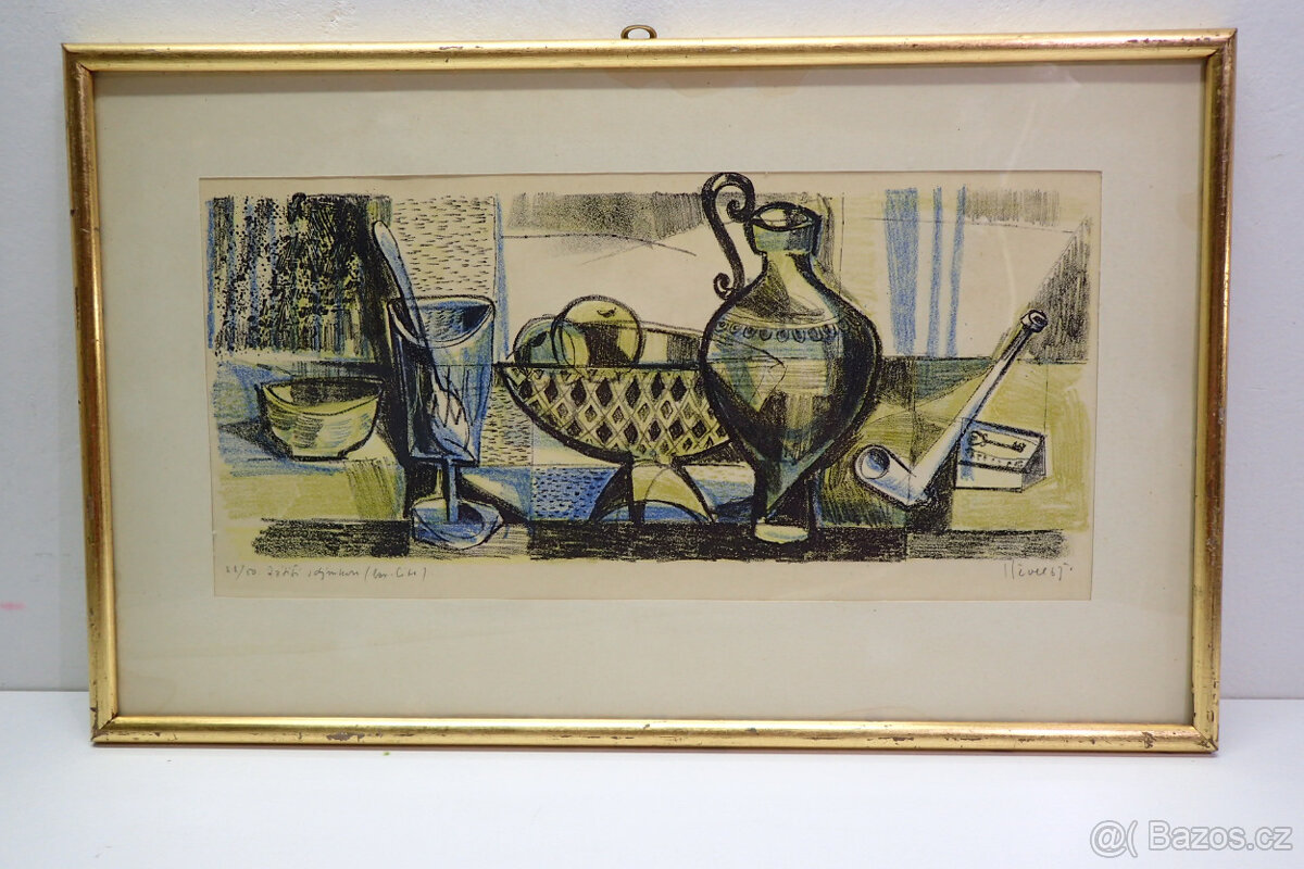 Kubismus - Zátiší s dýmkou - Šavel - 12