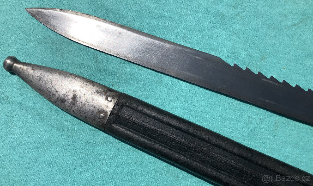 Švýcarský bodák Vetterli M1887 s pilou - 12