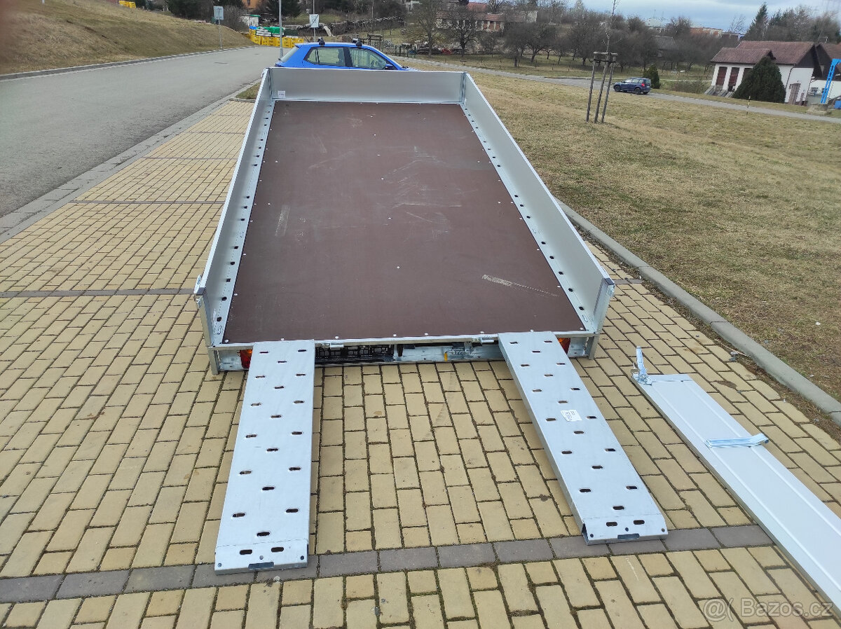 Sklopka Temared, ALU bočnice, 406x204cm, 2700kg, nájezdy - 12