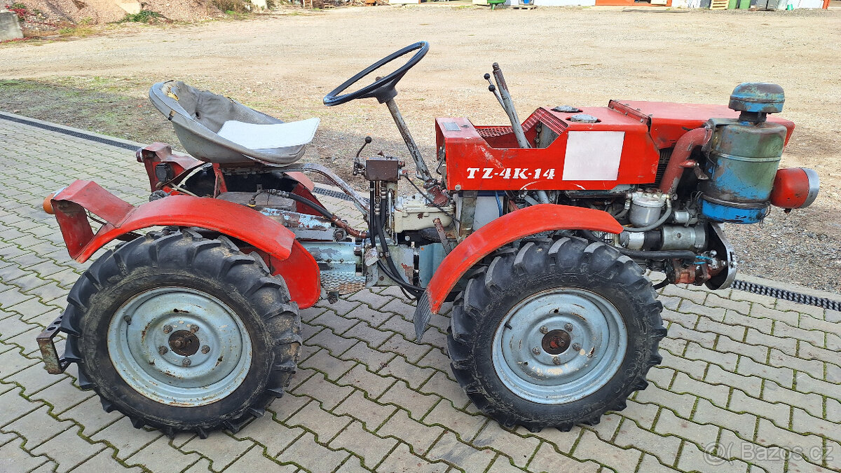 malotraktor TZ - 4K - 14 Agrostroj Prostějov - 12