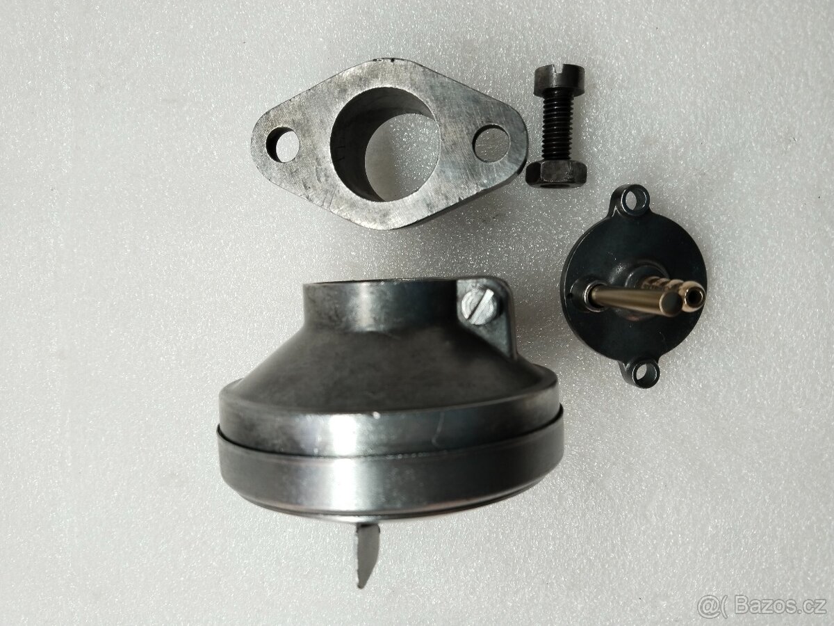 JAWA ČZ 125 175 FILTR KARBURÁTORU LIBEŇÁK PŘÍRUBA ORIGINÁL - 12