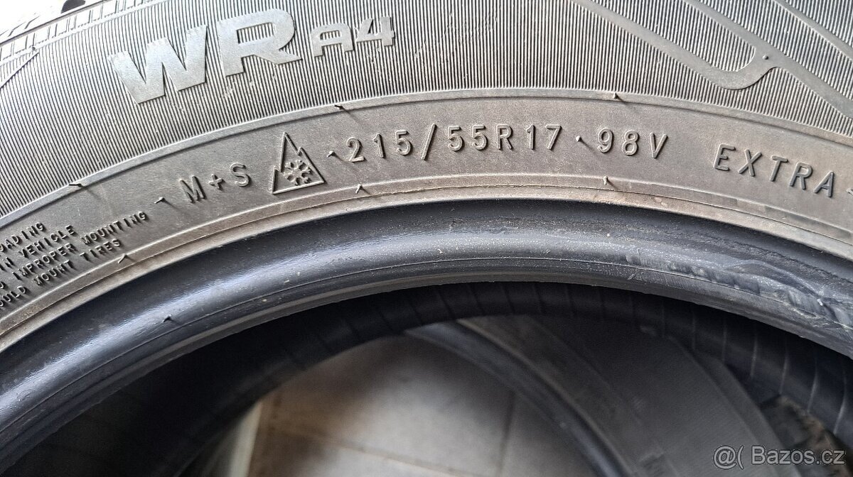 4x zimní pneu 215/55 r17 - 12