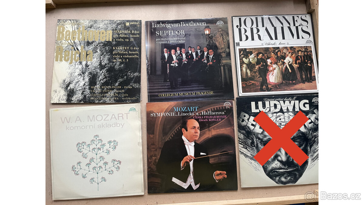 Gramofonové desky, LP, Vážná hudba, Jazz, koledy a jiné - 12