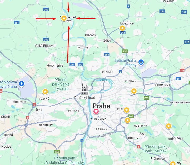 Pronájem prostorného bytu 2+kk (92 m) v RD Libčice nad Vlt. - 12