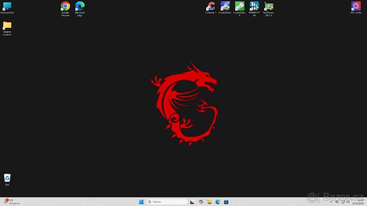 MSI STYLE i5-10400 12vláken,32GB,3060Ti,1TBm.2,750W,WIN11 - 12