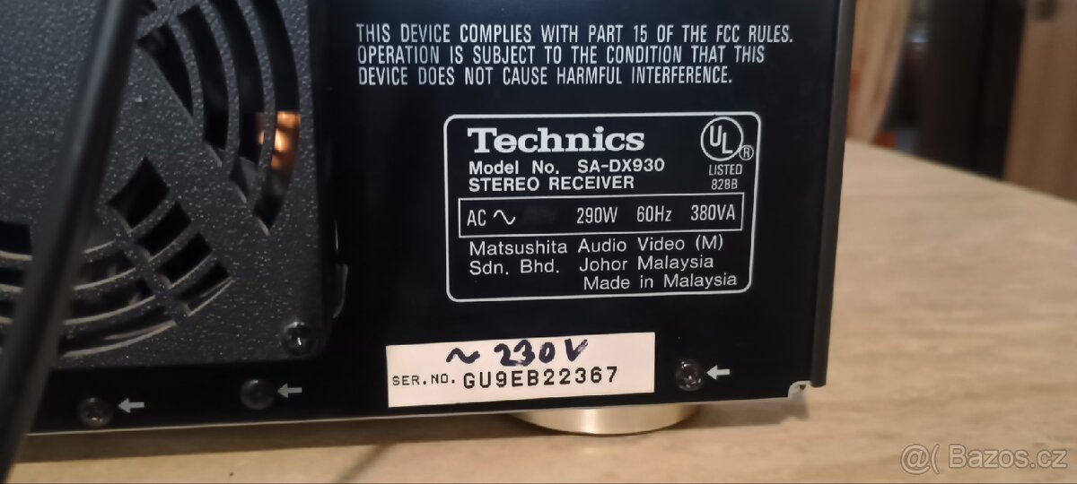Receiver Technics sa dx 930 - 12
