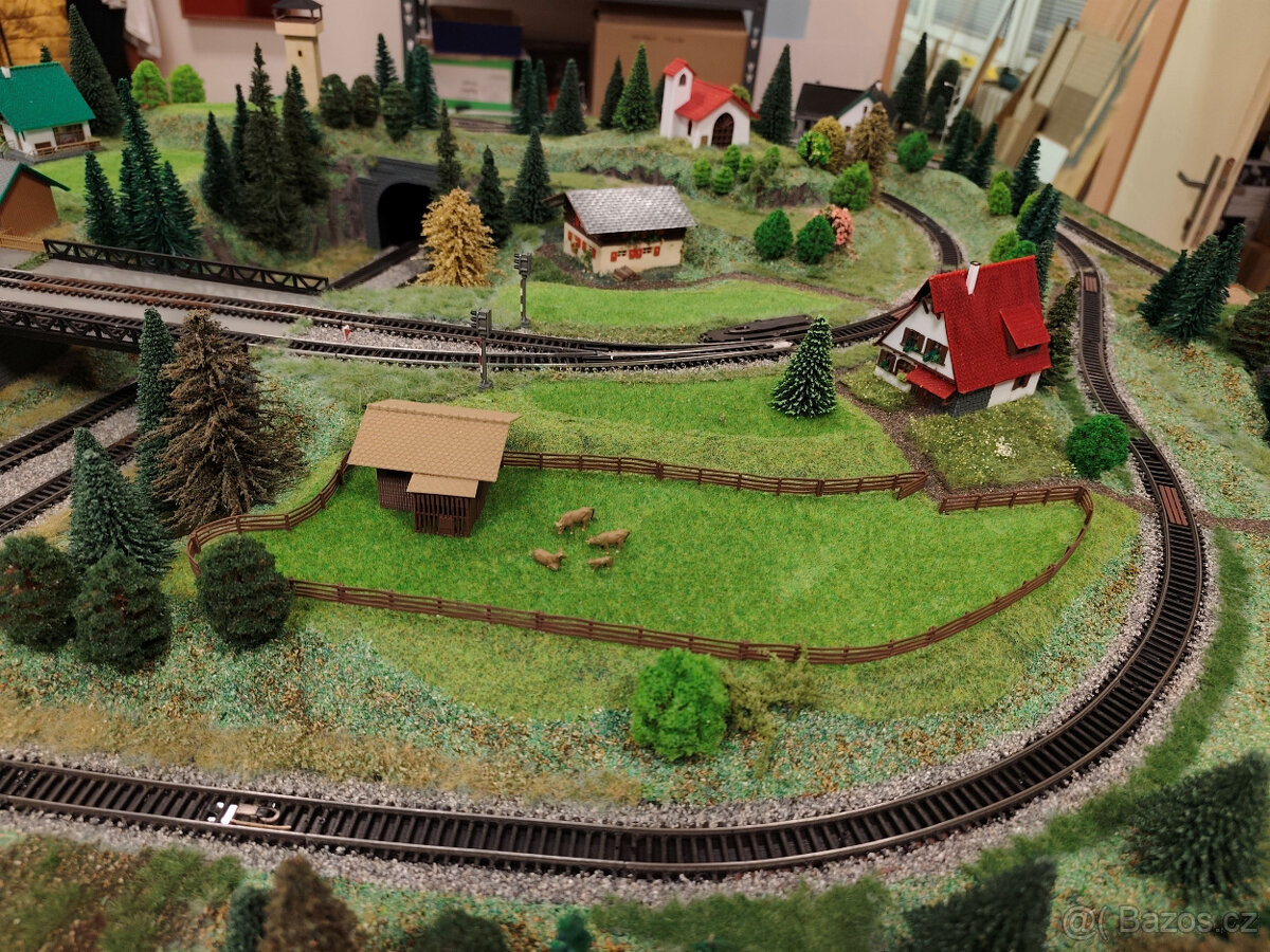 Kolejiště TT 255 x 150 cm - 12