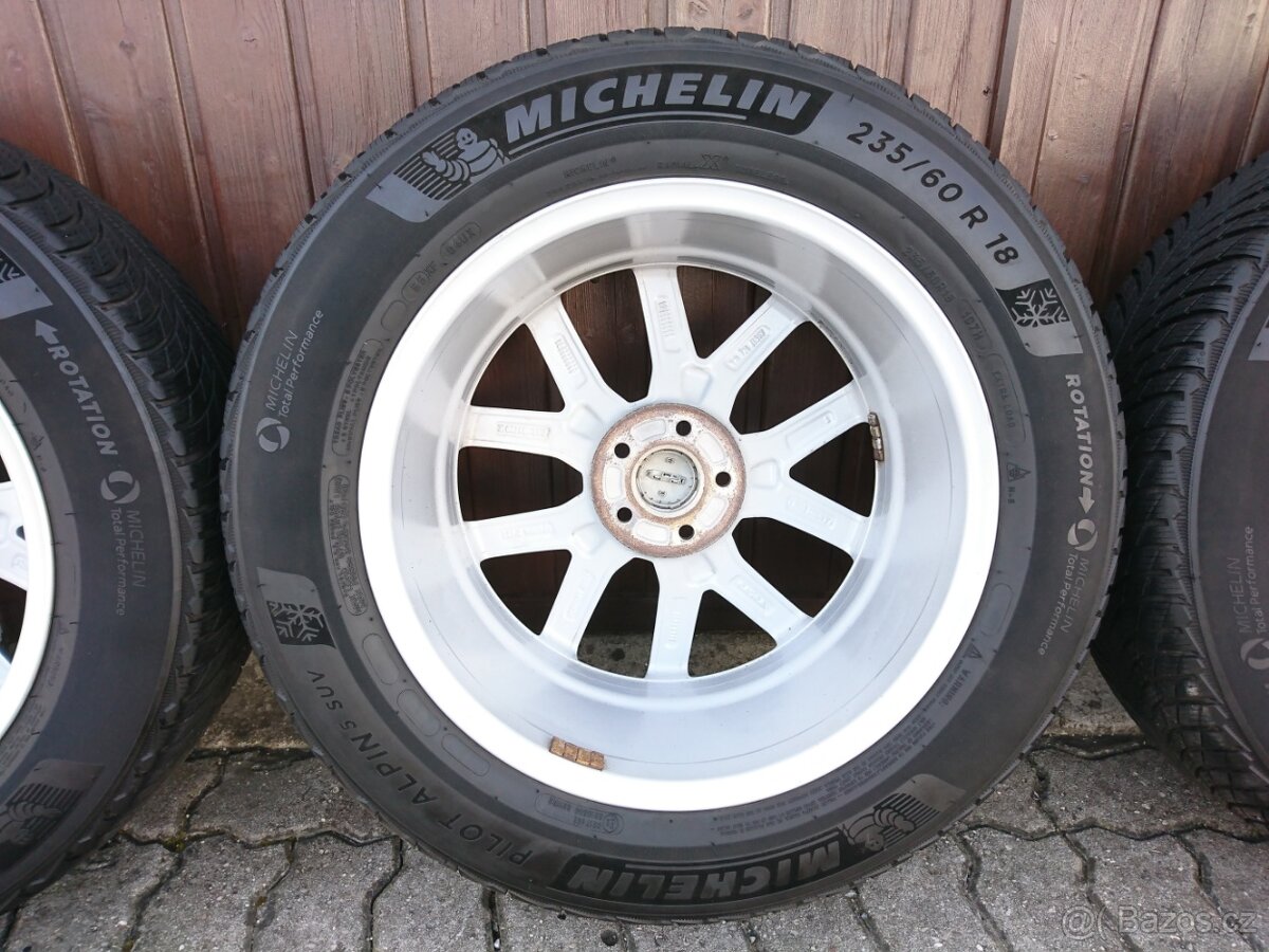 VOLVO XC 60 alu 18 zimní pneu Michelin 235/60/18 originalni - 12