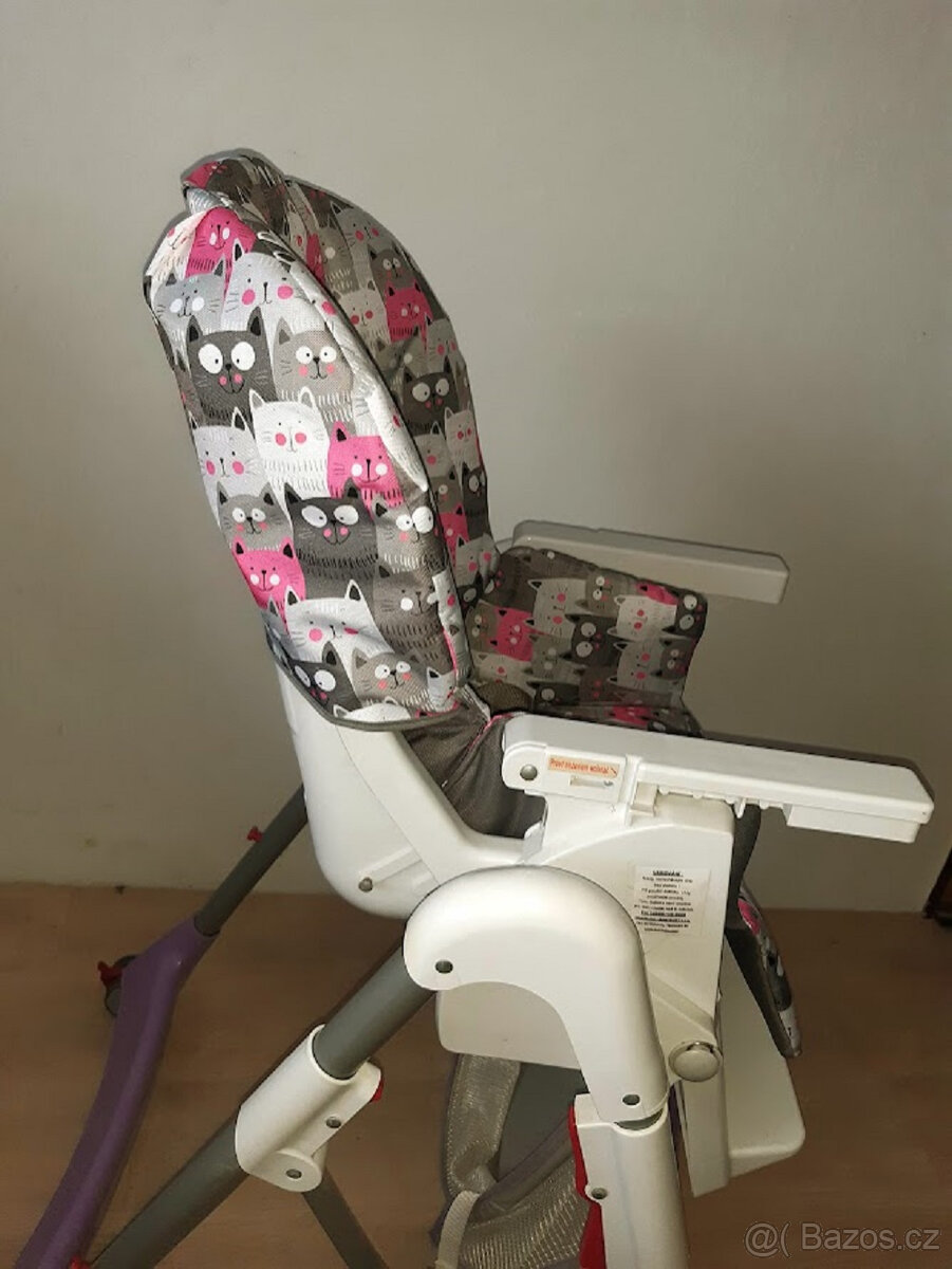 NOVÉ - NÁHRADNÍ POTAHY do DĚTSKÝCH JÍDELNÍCH ŽIDLIČEK - 12