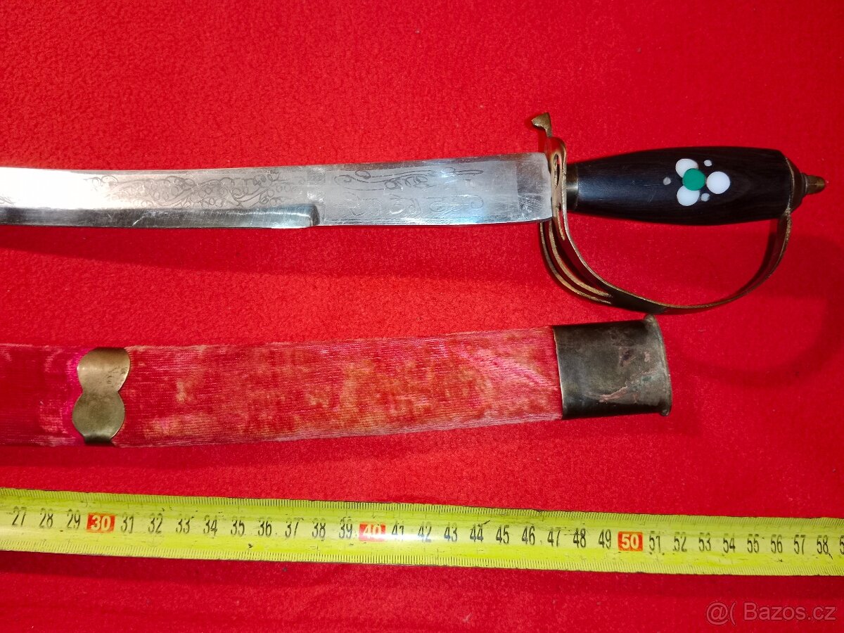 Šavle + dýky 2 ks - vše s pochvami - 12